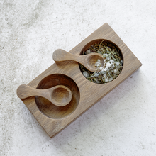  Salt & Pepper Pinch Bowl | Oak