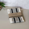 Country Striped Table Runner | Black - 1,5m