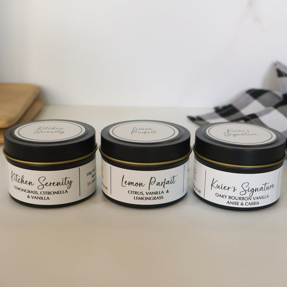Kitchen Serenity Candle | Small Travel Tin