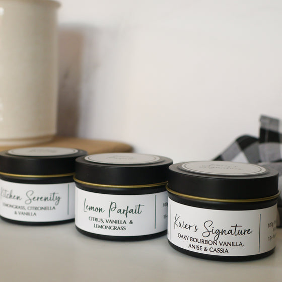 Kuier Signature Candle | Small Travel Tin