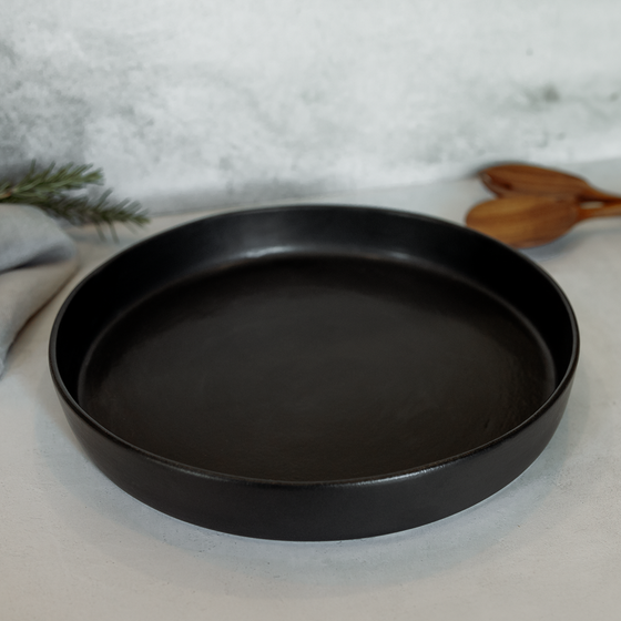 Urban Round Platter | Coal
