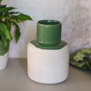 Earth Bottle Vase | Artichoke & Milk