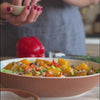 Earth Salad Bowl | Terracotta & Off-White