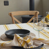 Urban Tall Serving Bowl | Ochre & Black
